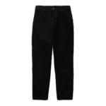 Carhartt Wip Single Knee Pant Black (Rinsed) - immagine 3