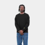 Carhartt Wip Chase Sweatshirt Black/Gold - immagine 4