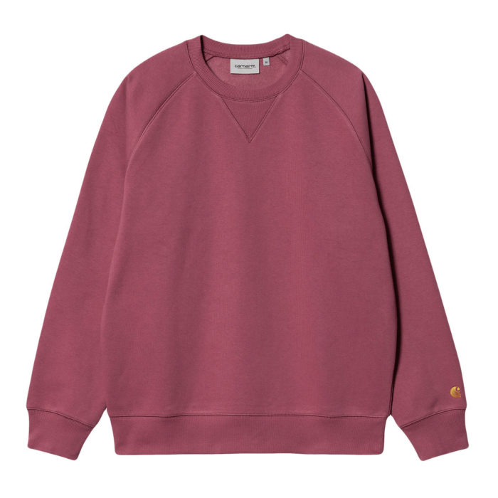 Carhartt Wip Chase Sweatshirt Punch/Gold - immagine 2