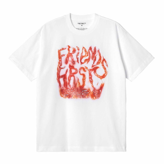 Carhartt Wip Babybrush FF T-S White - immagine 2