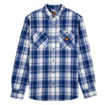 Santa Cruz Apex L/S Shirt Blue Check