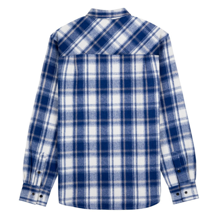 Santa Cruz Apex L/S Shirt Blue Check - immagine 3