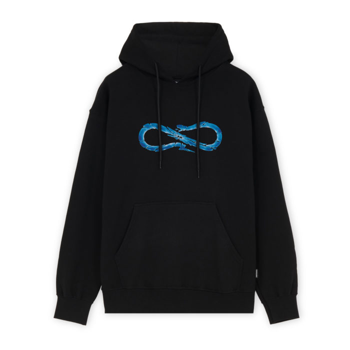 Propaganda Logo Glass Hoodie Black - immagine 2