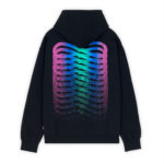 Propaganda Ribs Gradient Hoodie Black