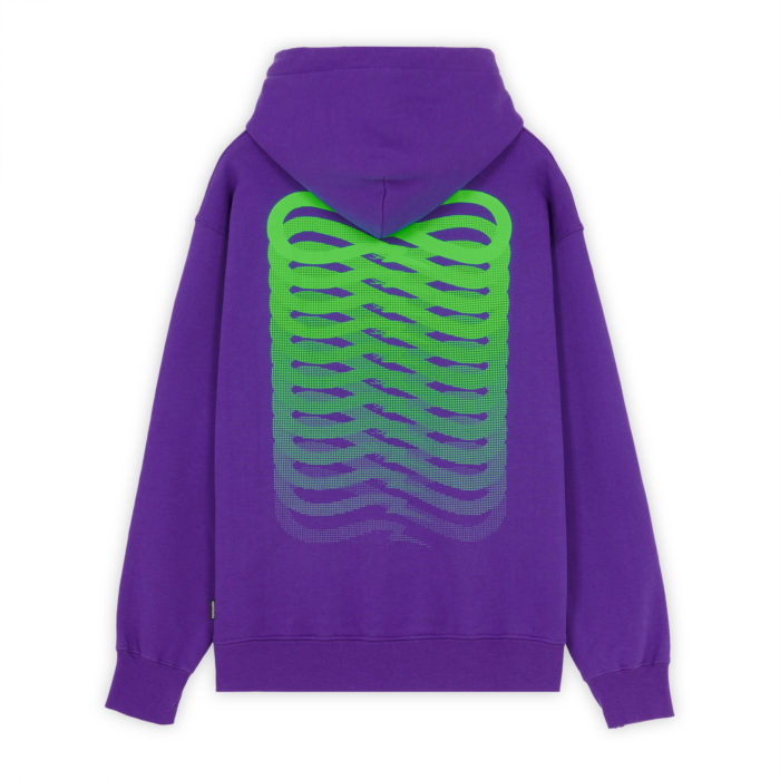 Propaganda Ribs Gradient Hoodie Purple - immagine 2
