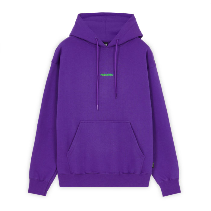 Propaganda Ribs Gradient Hoodie Purple - immagine 3