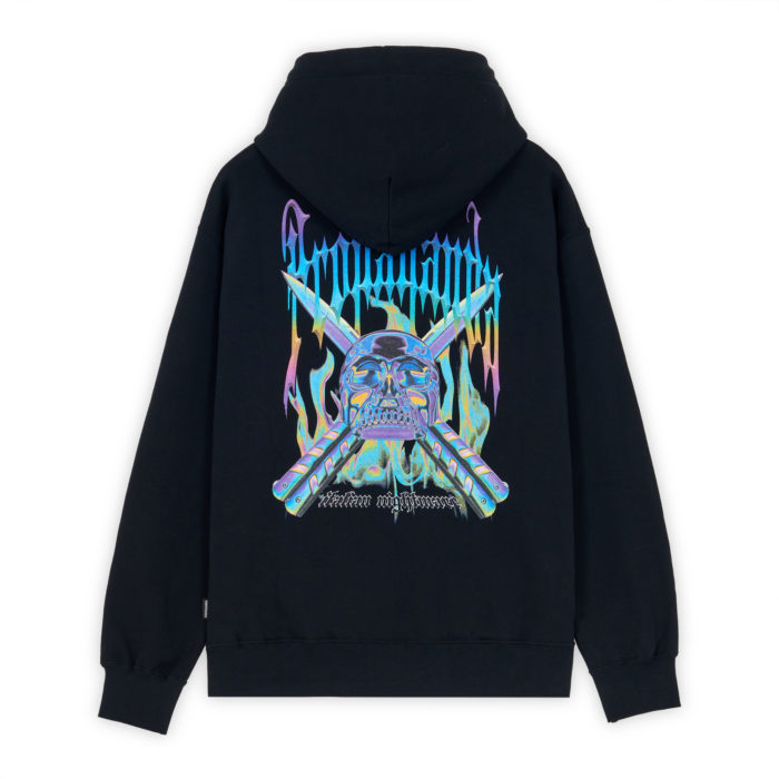 Propaganda Rainbow Hoodie Black - immagine 2