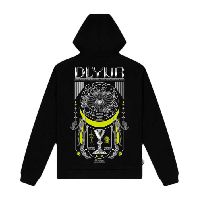 Dolly Noire Holy Grail Hoodie Black - immagine 2