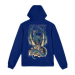 Dolly Noire Blue Dragon Hoodie Blue