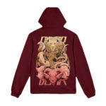 Dolly Noire 7 Deadly Sins Hoodie Bordeaux
