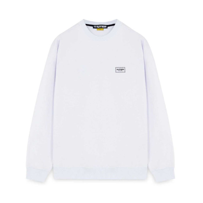 Iuter Chain Crewneck White - immagine 3
