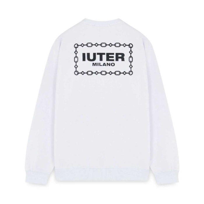 Iuter Chain Crewneck White - immagine 2