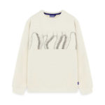 Outline Band Crewneck Cream