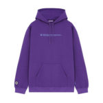 Octopus Outline Logo Hoodie Purple
