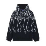 Octopus Bones Hoodie Black