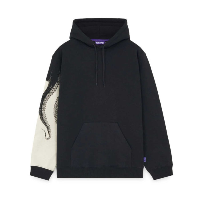 Octopus Side Hoodie Black - immagine 2