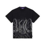 Octopus Web Tee Black