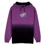 Santa Cruz Mono Lined Oval Dot Front Hood Grape Dip Dye
