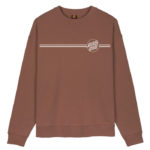 Santa Cruz Opus Dot Stripe Crew Wholegrain