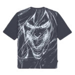 Dolly Noire - Attack On Titan - Attack Titan Sketch Over Kimono Tee Grey