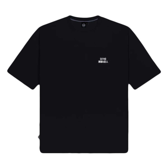 Dolly Noire - Attack On Titan - Colossal Titan Over Tee Black - immagine 3