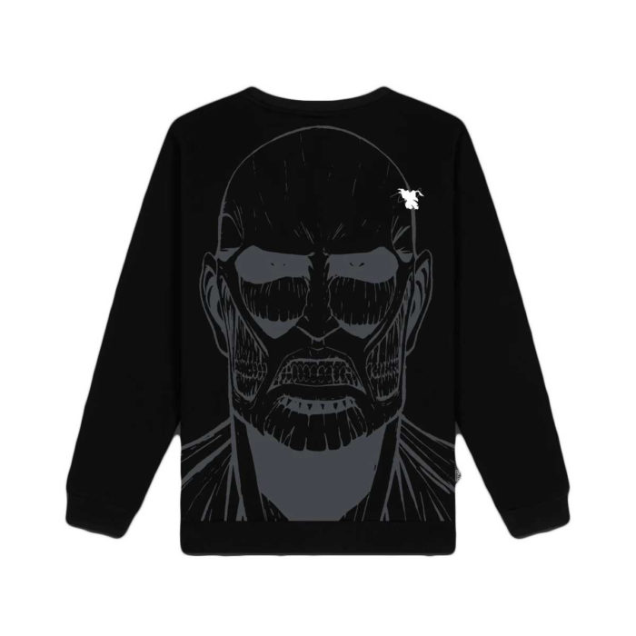 Dolly Noire - Attack On Titan - Colossal Titan Crewneck Black - immagine 2