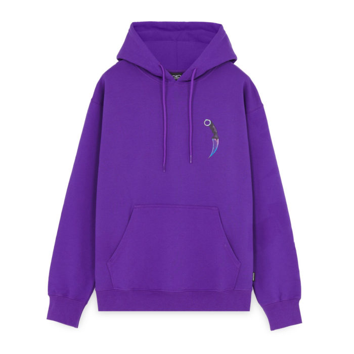 Propaganda Rainbow Hoodie Purple - immagine 3