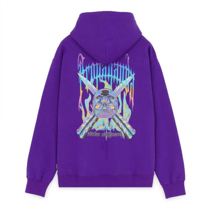 Propaganda Rainbow Hoodie Purple - immagine 2
