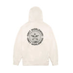 Obey Worldwide Globe Premium Hooded Fleece Unbleached