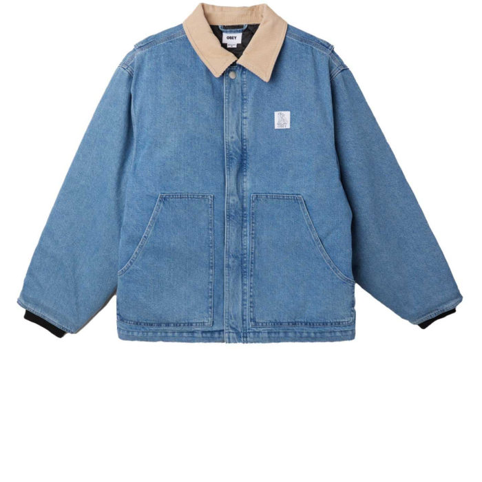 Obey Work Around Jacket Light Indigo - immagine 2