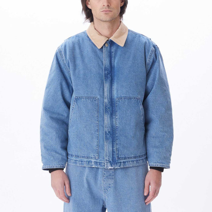 Obey Work Around Jacket Light Indigo - immagine 4