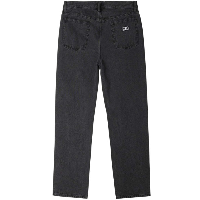 Obey Bender Denim Faded Black - immagine 2