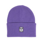 Obey Icon Patch Cuff Beanie Passion Flower