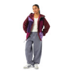 HUF Contrast Cord Mountain Jacket Berry - immagine 5