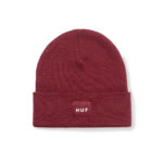 HUF Essential Box Logo Beanie Berry