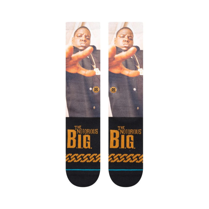 Stance The King Of NY Crew Sock Black - immagine 3