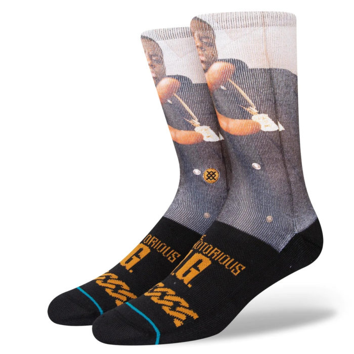 Stance The King Of NY Crew Sock Black - immagine 2