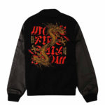 Doomsday Varsity Jacket More Fire Black - immagine 3