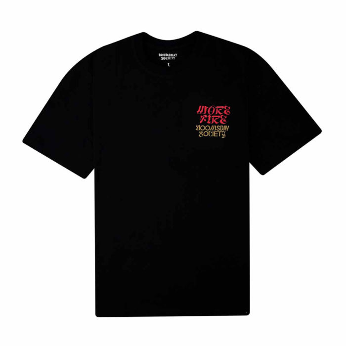 Doomsday More Fire T-Shirt Black - immagine 2