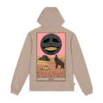 Dolly Noire Black Moon Tarot Hoodie Beige