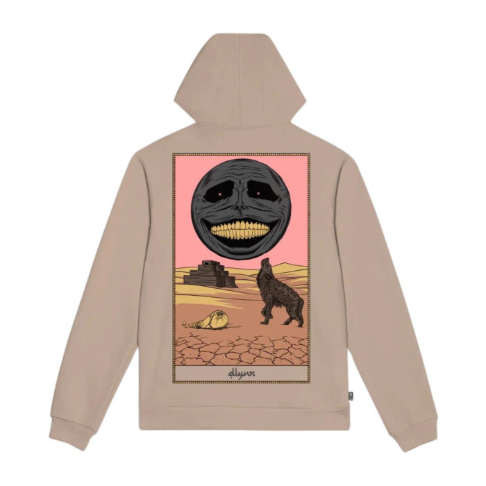 Dolly Noire Black Moon Tarot Hoodie Beige - immagine 2