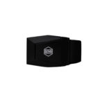 Dolly Noire Polygonal Buckle Belt Black