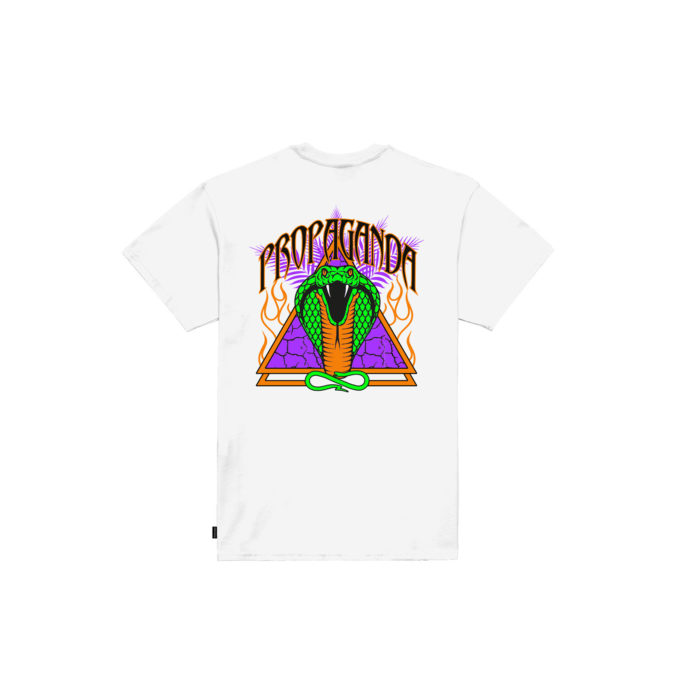 Propaganda Triangle Cobrahm Tee White - immagine 2