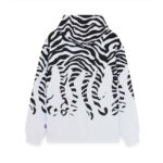 Octopus Zebra Hoodie White - immagine 3