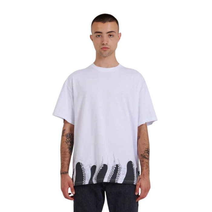 Octopus Lower Tee White - immagine 2