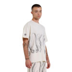 Octopus Outline Tee Dusty White