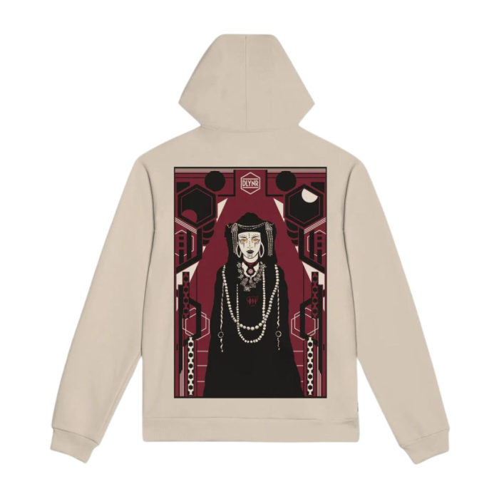 Dolly Noire Tuareg Poster Hoodie Beige - immagine 2
