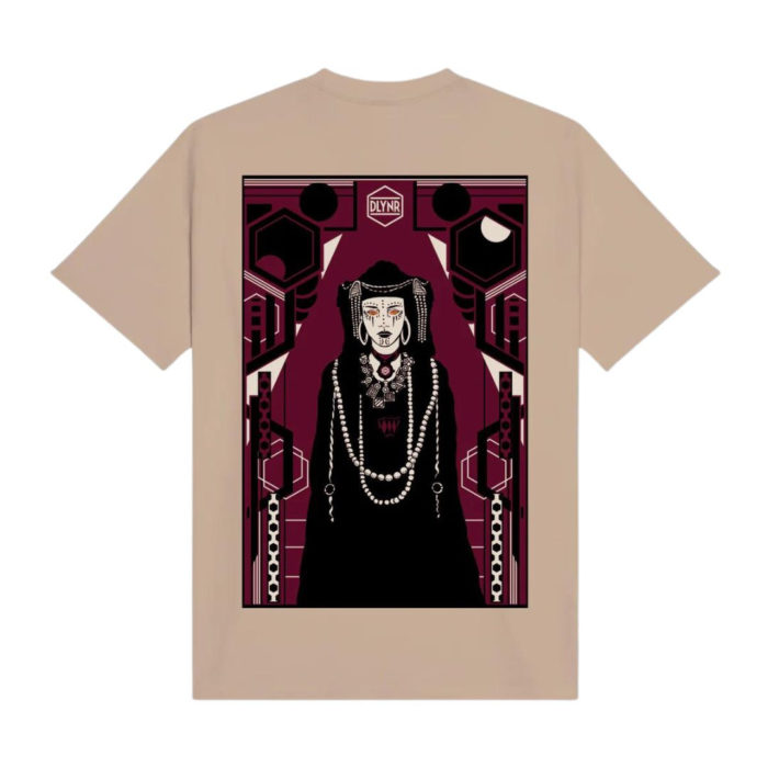 Dolly Noire Tuareg Poster Tee Beige - immagine 2