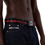 Iuter Barbwire Belt Black/Red