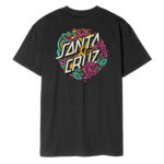 Santa Cruz Dressen Rose Crew Two T-Shirt Black